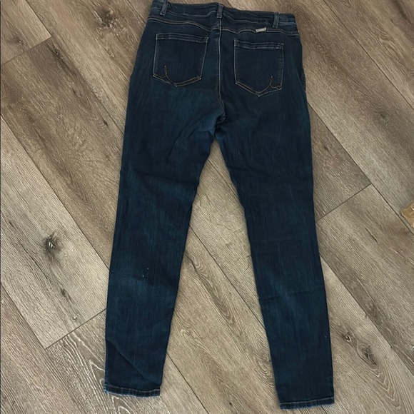 INC International Concepts Blue Skinny Curvy Fit Jeans 10L Tall - Picture 6 of 10